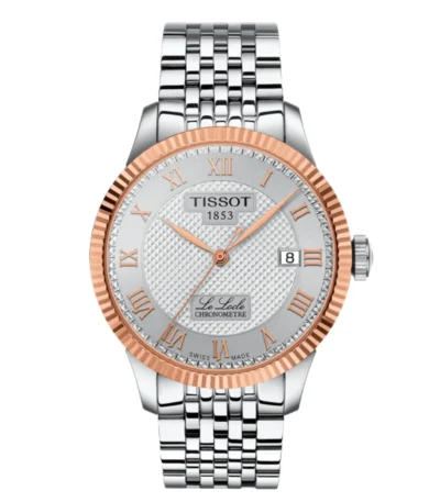 Tissot Le Locle COSC 39mm 18k Gold Bezel