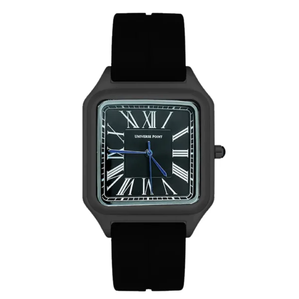 Universe Point Square Design Magnetic Lock & Silicone Straps Watch