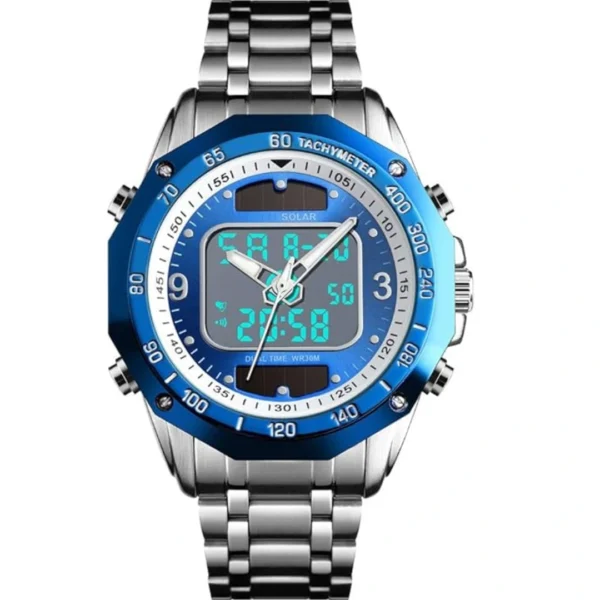 Skemi Double Time Watch For Men